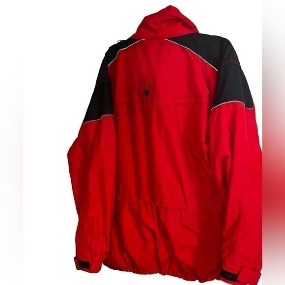 Spyder ski jacket size 12 large red xo 5000m women vintage - Picture 2 of 15